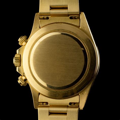 the back of a rolex